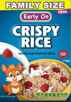 EARLY ON CRISPY RICE  18oz 14PK