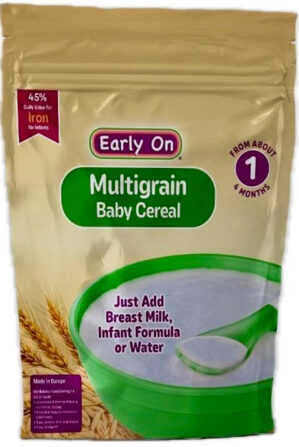EARLY ON INFANT MULTI GRAIN CEREAL 8oz 12PK